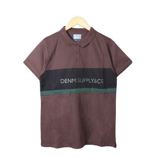 Short Sleeve T-Shirt-Brown
