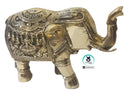 Elephant with Lakshmi art work