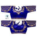 Women Silk Blouse with Zari work