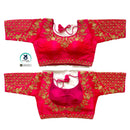 Women Silk Blouse with Zari work