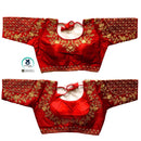 Women Silk Blouse with Zari work