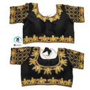 Designer Women Silk Readymade Blouse with Zari work