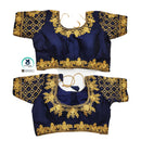 Designer Women Silk Readymade Blouse with Zari work