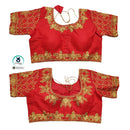 Designer Women Silk Readymade Blouse with Zari work