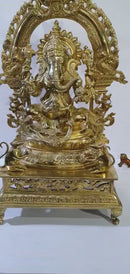 Pure Brass Lord Ganesha - The ord of good fortune