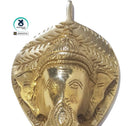 Wall Hangings - Leaf Ganesha with bell