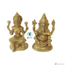 Lakshmi & Ganesha -The Lords of Wealth & Wisdom (Medium)