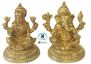 Lakshmi & Ganesha -The Lords of Wealth & Wisdom (Small)