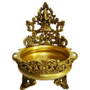 Attractive Urli with Ganesha Design work