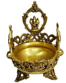 Attractive Urli with Ganesha Design work