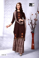 Rayon Embroidery Kurti Set - Senorita Collections