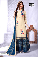 Rayon Embroidery Kurti Set - Senorita Collections