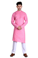 Pure Cotton Men's Designer Kurta with Pyjama set