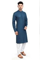 Pure Cotton Men's Designer Kurta with Pyjama set