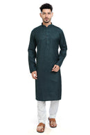 Pure Cotton Men's Designer Kurta with Pyjama set