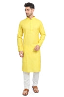 Pure Cotton Men's Designer Kurta with Pyjama set