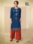 Designer 2-Piece Printed Kurti Set - Dream Collections