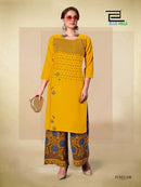 Designer 2-Piece Printed Kurti Set - Dream Collections