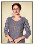 Designer 2-Piece Printed Kurti Set - Dream Collections