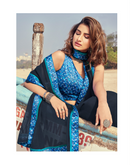 Women's Extraordinary Cocktail Party Wear  - Shama Designer Sarees