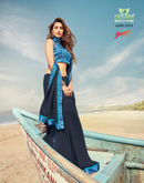 Women's Extraordinary Cocktail Party Wear  - Shama Designer Sarees