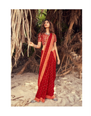 Women's Extraordinary Cocktail Party Wear  - Shama Designer Sarees