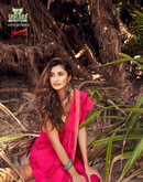 Women's Extraordinary Cocktail Party Wear  - Shama Designer Sarees