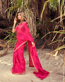 Women's Extraordinary Cocktail Party Wear  - Shama Designer Sarees