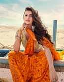 Women's Extraordinary Cocktail Party Wear  - Shama Designer Sarees