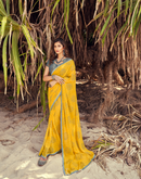 Women's Extraordinary Cocktail Party Wear  - Shama Designer Sarees
